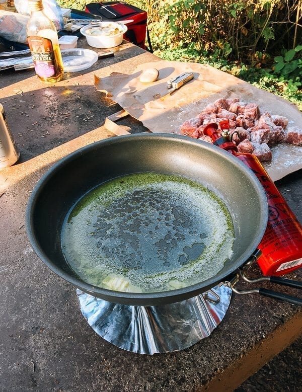 Campfire Beef Stew, by thewoksoflife.com