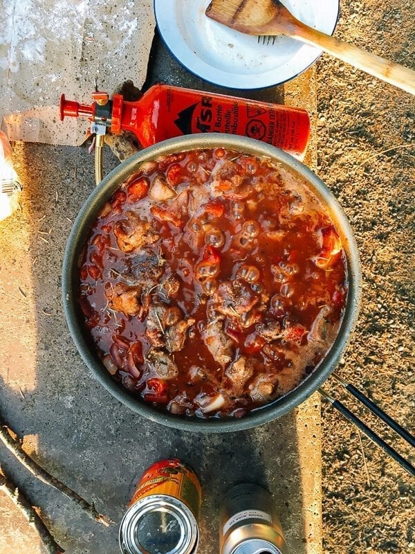 Campfire Beef Stew, by thewoksoflife.com