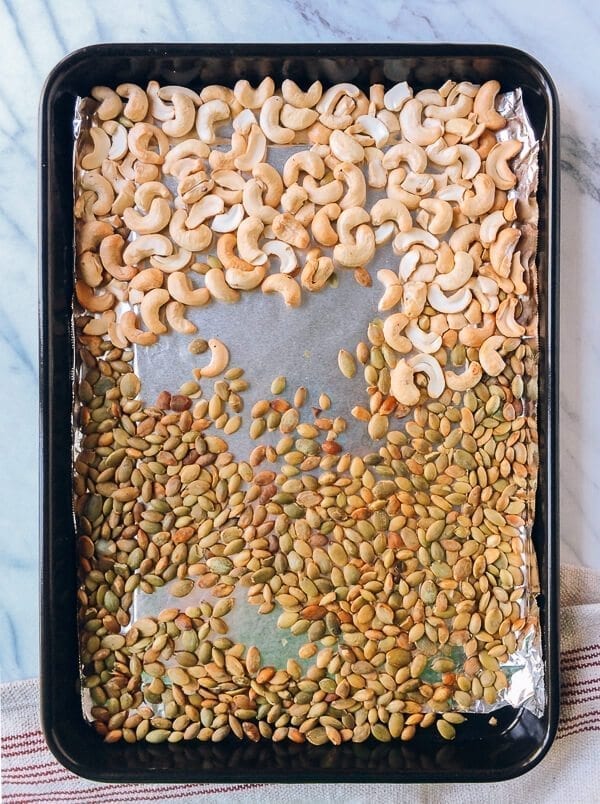 Ham & Nut Mooncake Recipe, by thewoksoflife.com