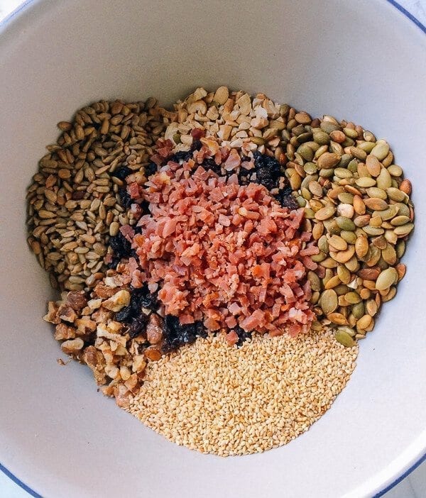 Ham & Nut Mooncake Recipe, by thewoksoflife.com