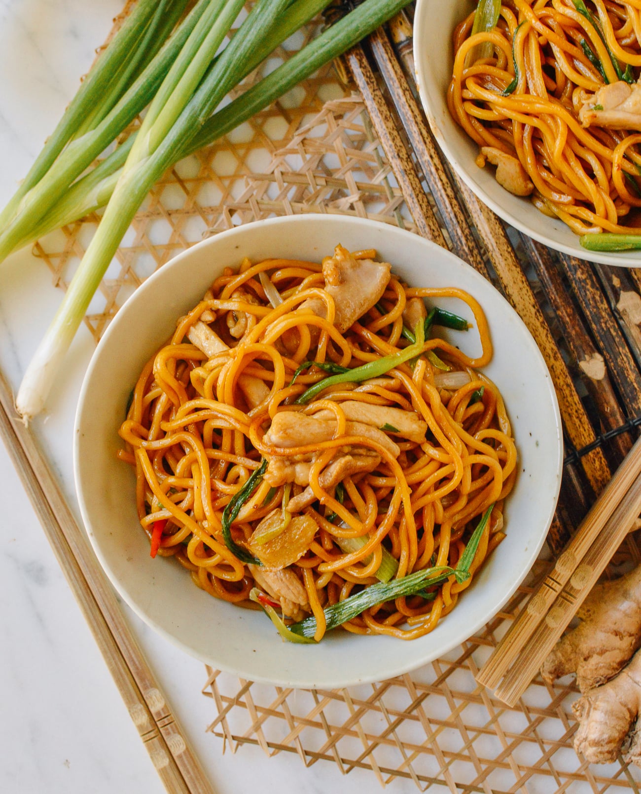 Ginger Scallion Hokkien Noodles