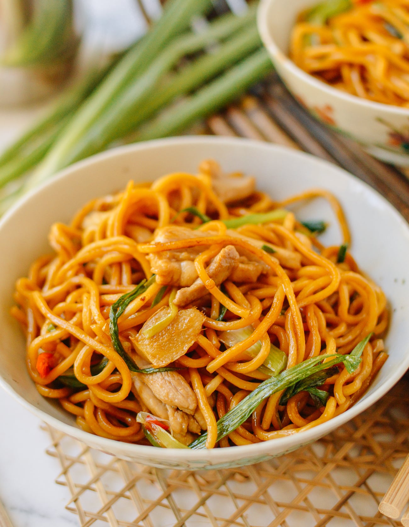 Ginger Scallion Hokkien Noodles