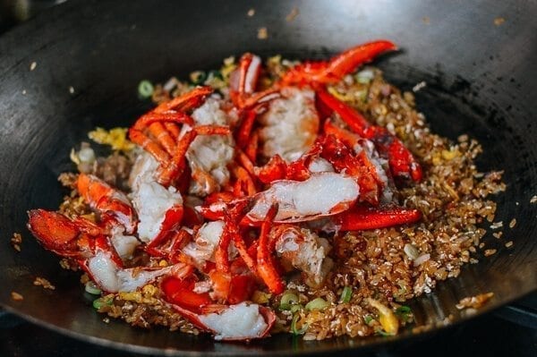 Lobster Sticky Fried Rice, by thewoksoflife.com
