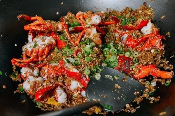 Lobster Sticky Fried Rice, by thewoksoflife.com