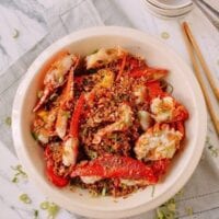 Lobster Sticky Fried Rice, by thewoksoflife.com