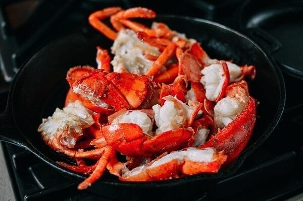 Lobster Sticky Fried Rice, by thewoksoflife.com