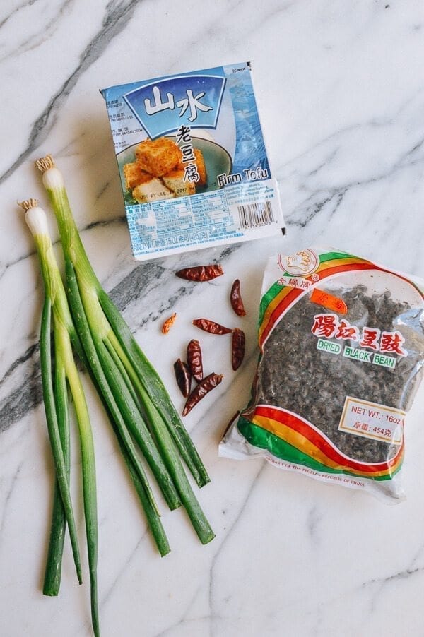 Tofu with Black Bean Sauce, by thewoksoflife.com