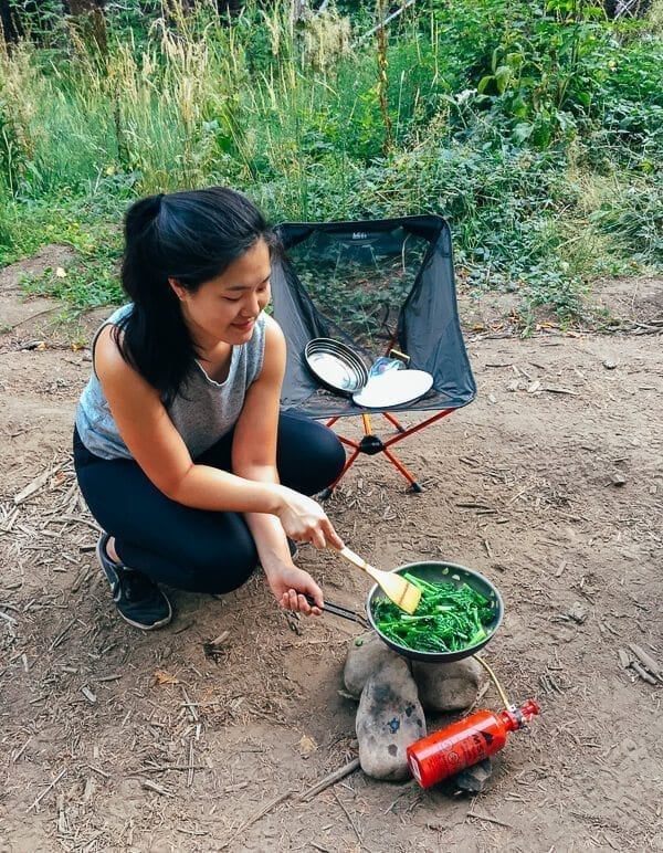 Camping Meals, by thewoksoflife.com