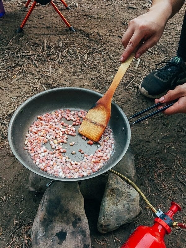 Camping Meals, by thewoksoflife.com