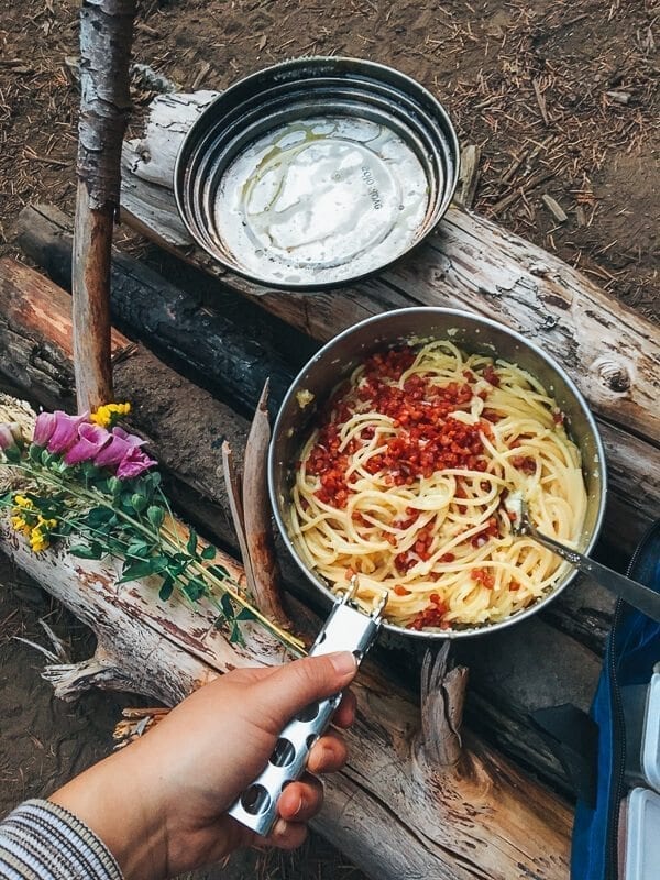 Camping Meals, by thewoksoflife.com