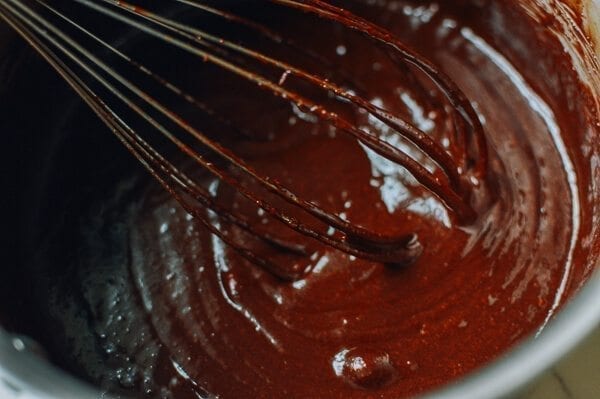 Swirled Pumpkin Brownies, by thewoksoflife.com