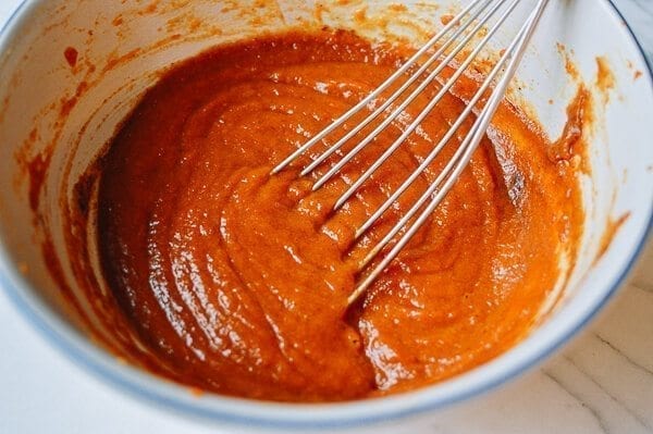 Swirled Pumpkin Brownies, by thewoksoflife.com