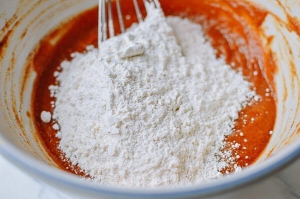 Swirled Pumpkin Brownies, by thewoksoflife.com