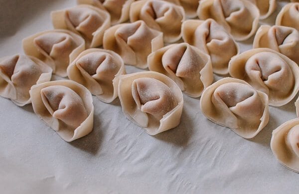 Making Wontons, by thewoksoflife.com