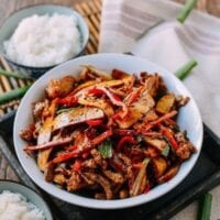 Shredded Pork with Five Spice Tofu, by thewoksoflife.com