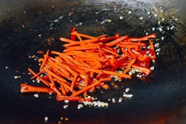 Shredded Pork with Five Spice Tofu, by thewoksoflife.com