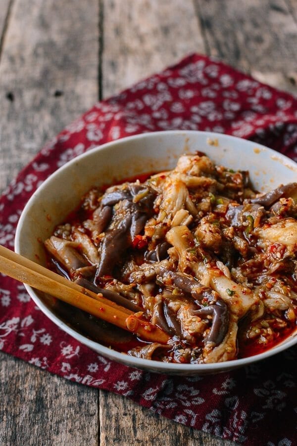 Hunan Steamed Eggplant, by thewoksoflife.com