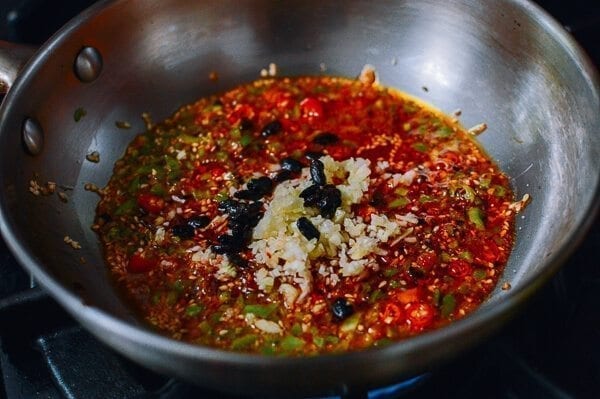 1 tablespoon fermented black beans, rinsed and drained