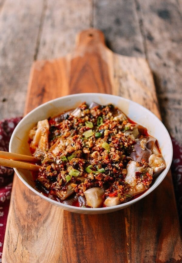 Hunan Steamed Eggplant, by thewoksoflife.com