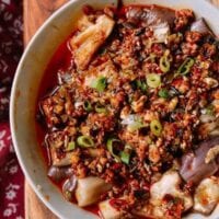 Chinese Vegan Recipes - Hunan Steamed Eggplant, by thewoksoflife.com