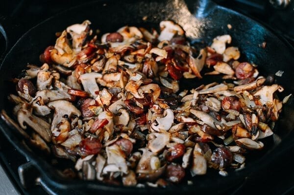 Sticky Rice Stuffing, by thewoksoflife.com