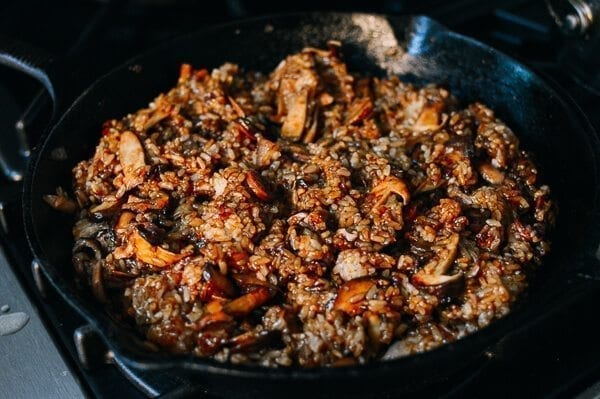 Sticky Rice Stuffing, by thewoksoflife.com