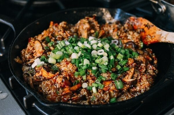 Sticky Rice Stuffing, by thewoksoflife.com