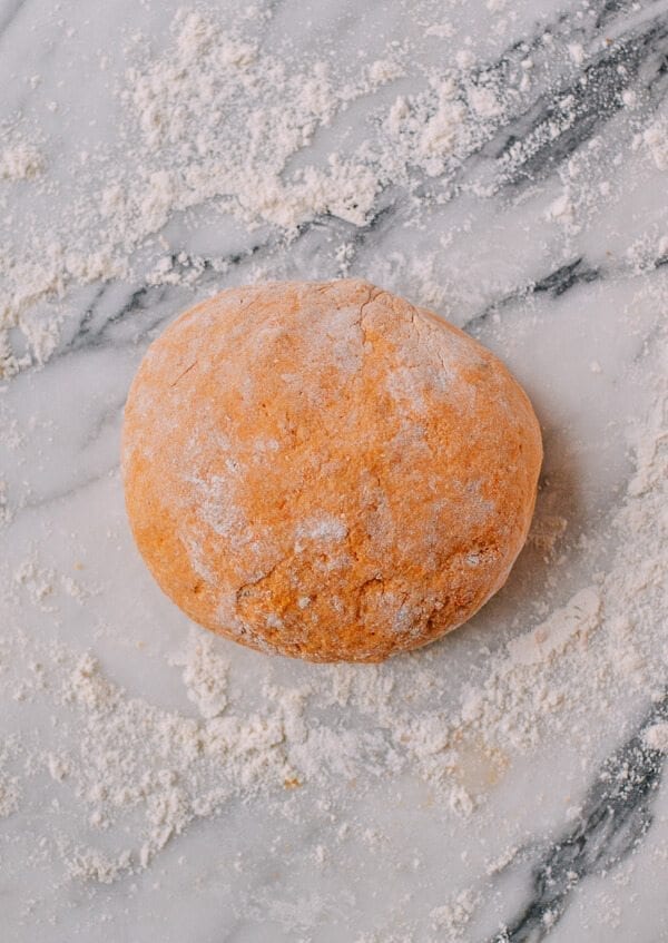 Baked Sweet Potato Gnocchi with Bacon and Sage, by thewoksoflife.com