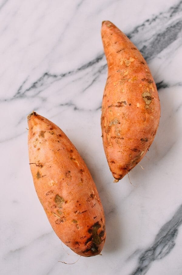 Baked Sweet Potato Gnocchi with Bacon and Sage, by thewoksoflife.com