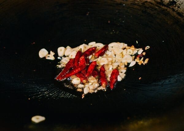 Sichuan Three Pepper Pork Belly Stir-fry, by thewoksoflife.com