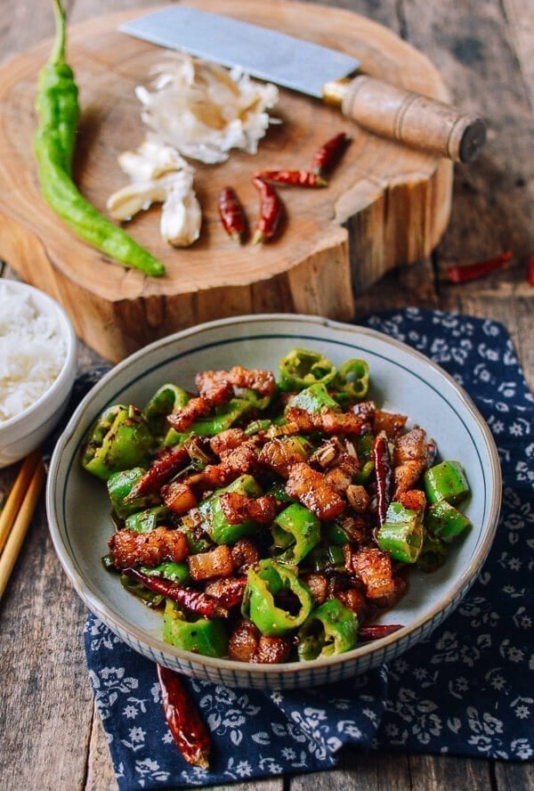 Sichuan Three Pepper Pork Belly Stir-fry