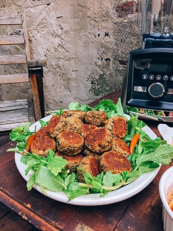 Vegetarian Meatballs, by thewoksoflife.com