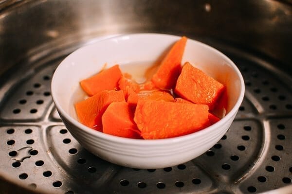 Pumpkin Dinner Rolls, by thewoksoflife.com
