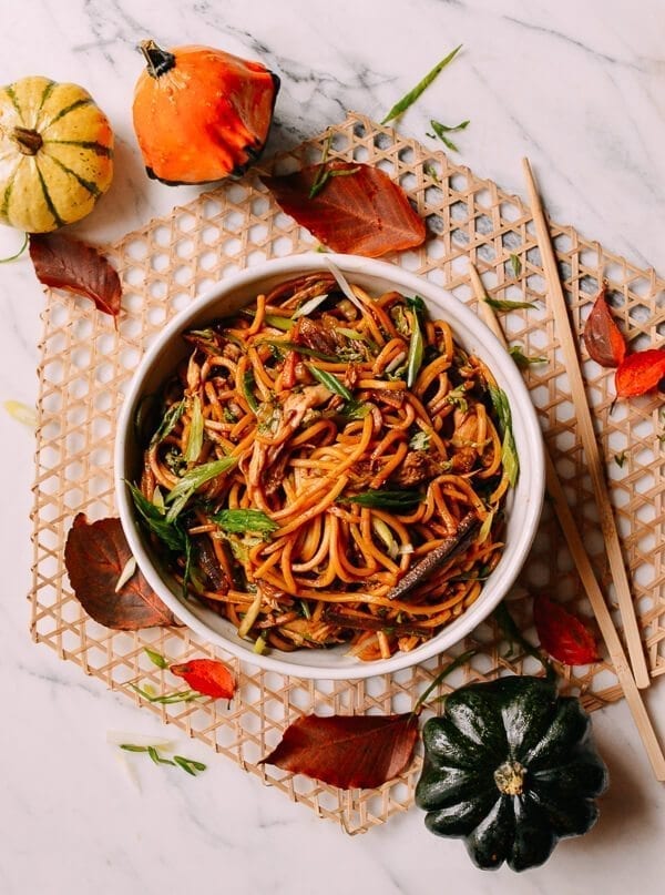 Turkey Lo Mein, by thewoksoflife.com