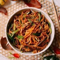 Turkey Lo Mein, by thewoksoflife.com