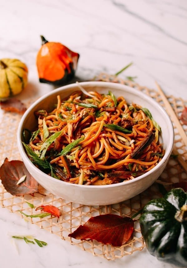 Turkey Lo Mein, by thewoksoflife.com
