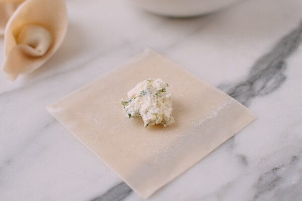 Cream Cheese Wontons, by thewoksoflife.com