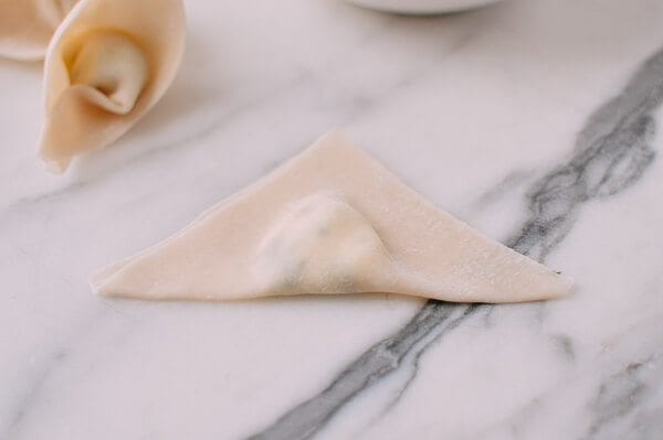 Cream Cheese Wontons, by thewoksoflife.com