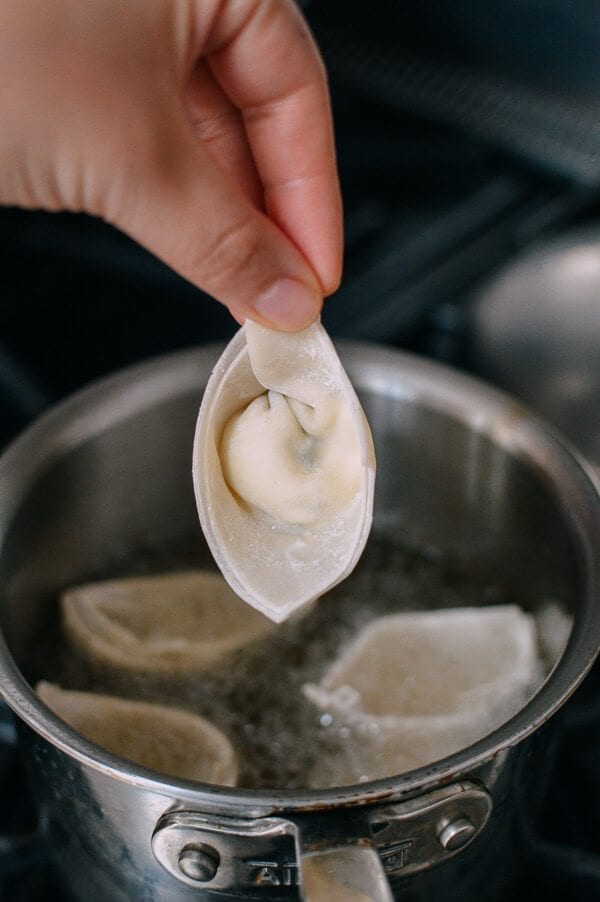 Cream Cheese Wontons, by thewoksoflife.com