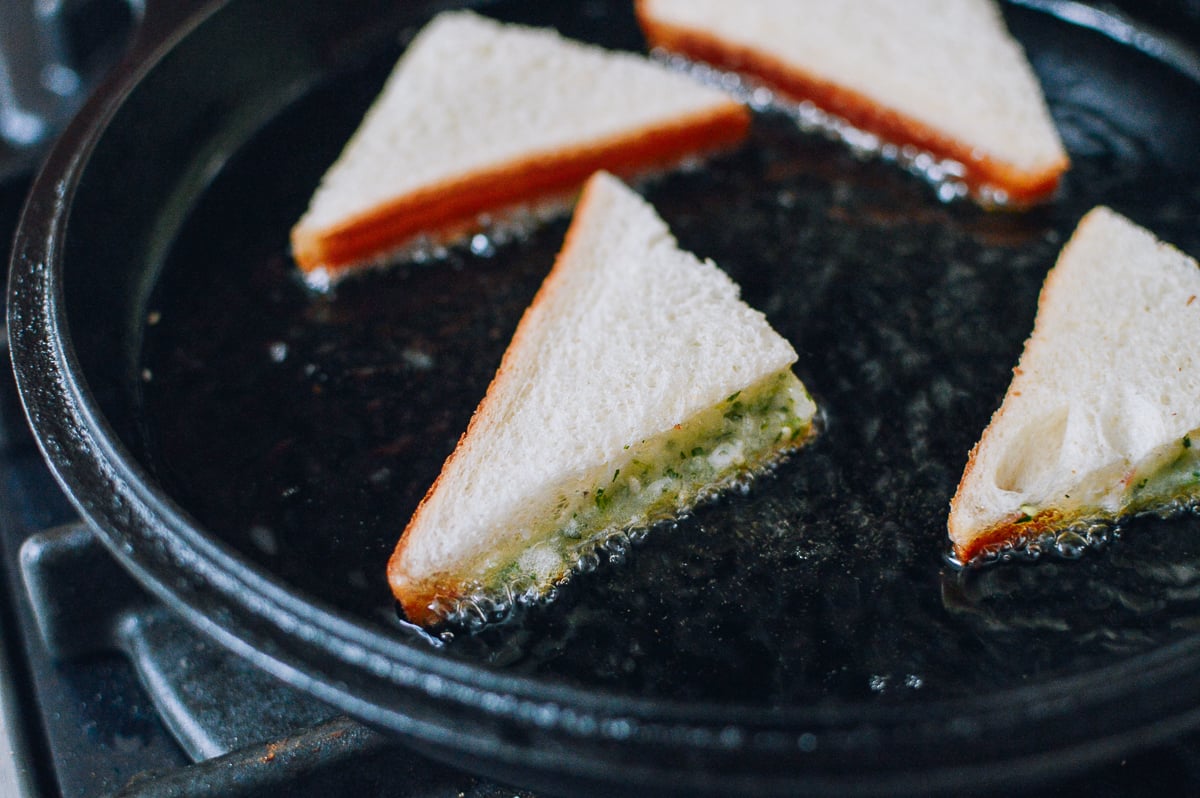 Shrimp Toast, by thewoksoflife.com