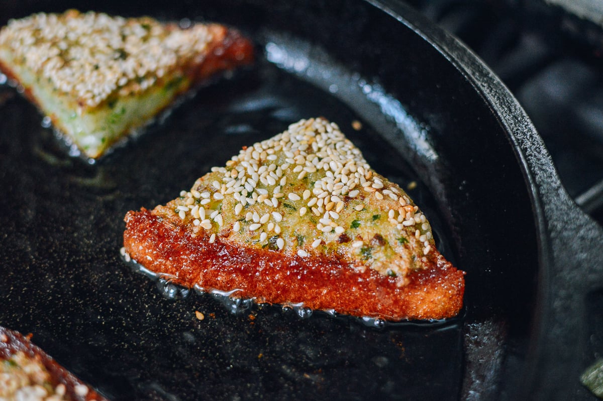 Shrimp Toast, by thewoksoflife.com