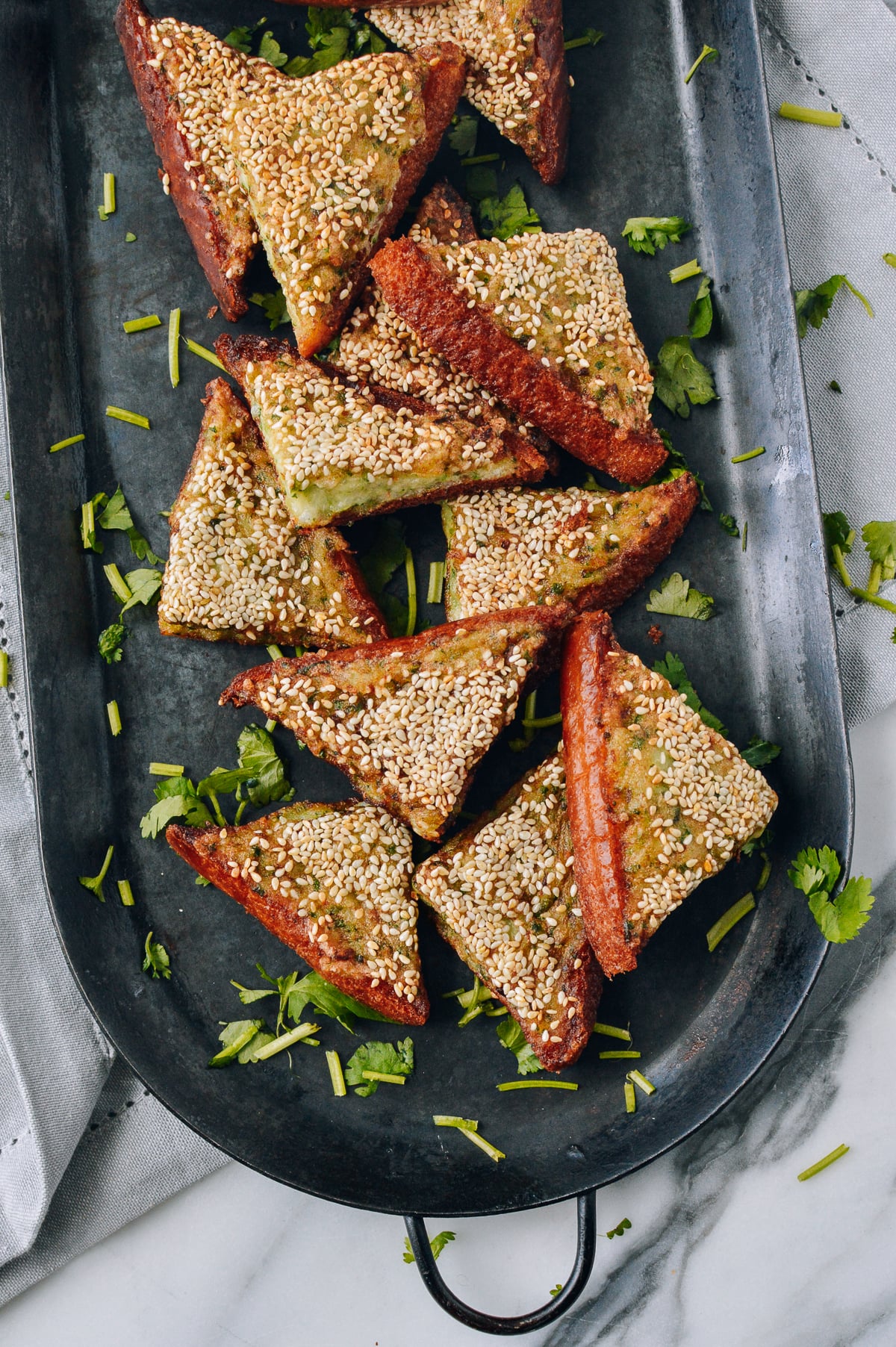 Shrimp Toast, by thewoksoflife.com