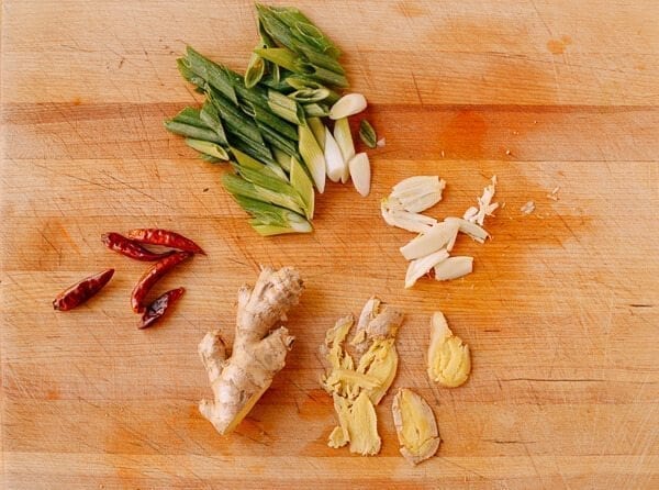 Squid Stir-Fry with Pickled Mustard Greens, by thewoksoflife.com