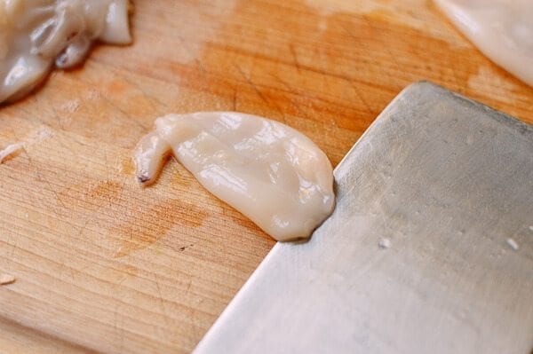 Squid Stir-Fry with Pickled Mustard Greens, by thewoksoflife.com