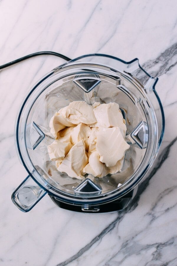 Vegan Chocolate Peanut Butter Silk Tart, by thewoksoflife.com