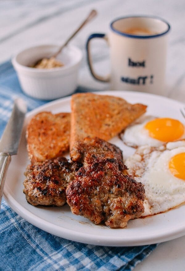 Our Homemade Breakfast Sausage Recipe, by thewoksoflife.com