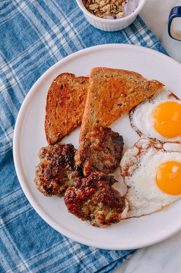Our Homemade Breakfast Sausage Recipe, by thewoksoflife.com