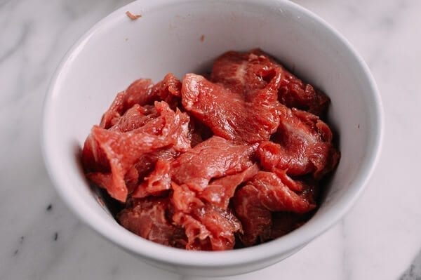 Chinese Beef Stir-Fry with You Tiao, by thewoksoflife.com