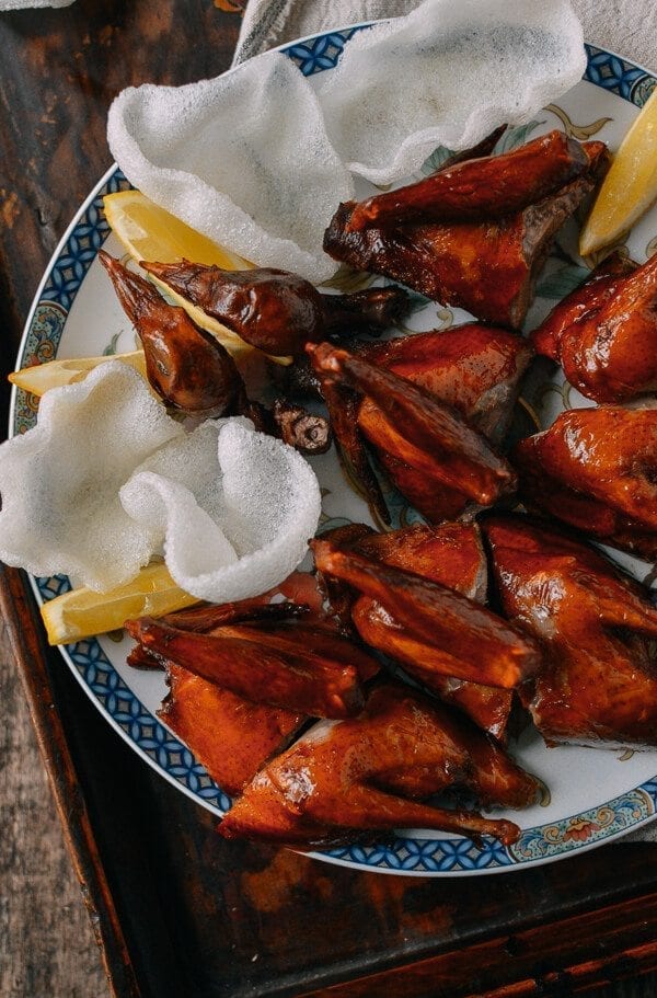 Chinese Fried Pigeon (Squab), by thewoksoflife.com