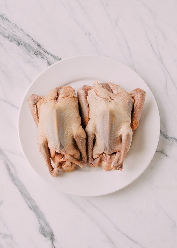 Chinese Fried Pigeon (Squab), by thewoksoflife.com